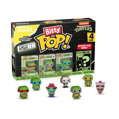 Bitty Pop! Tortues Ninja 4-Pack Series 4