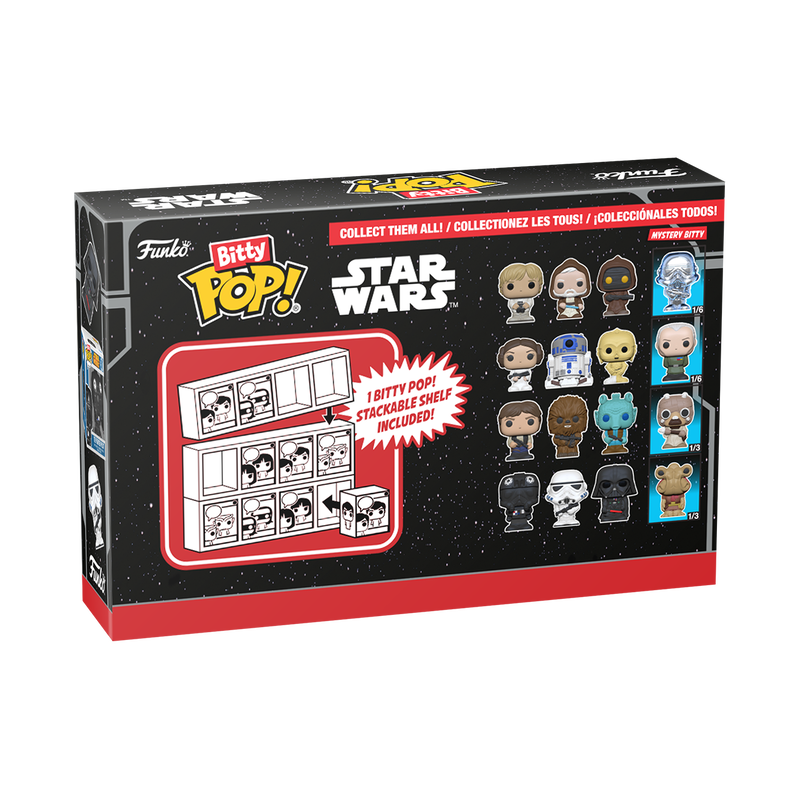 Bitty Pop! Star Wars 4-Pack Series 2