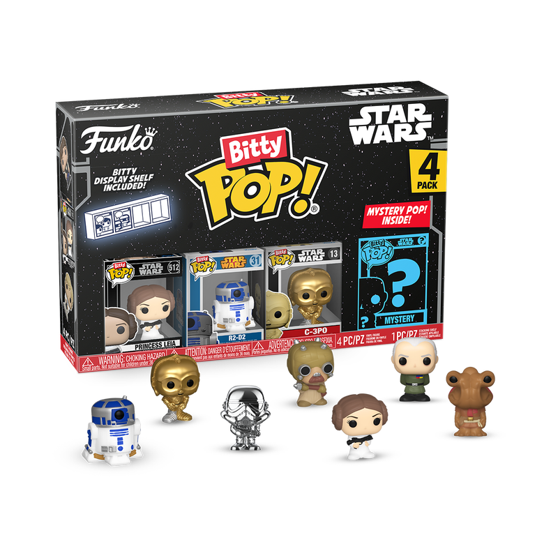 Bitty Pop! Star Wars 4-Pack Series 2