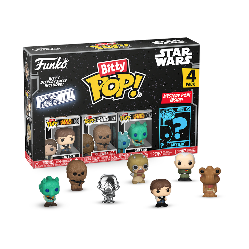 Bitty Pop! Star Wars 4-Pack Series 3