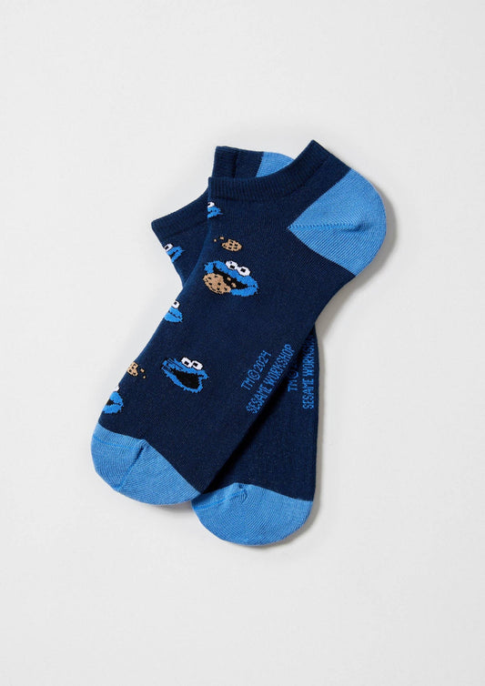 Chaussettes courtes BeSesameStreet Cookie Monster