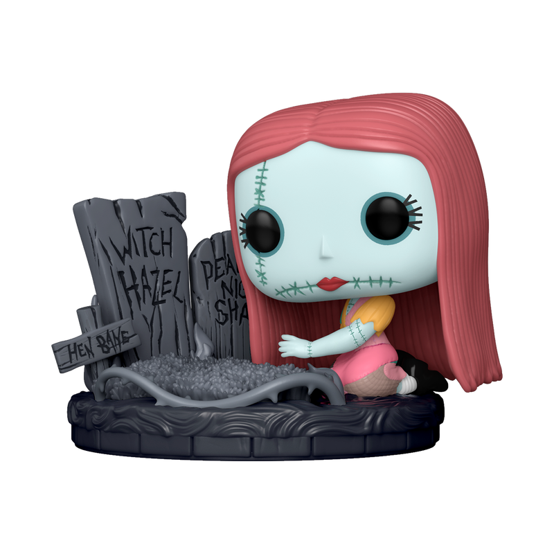 Sally avec Pierre Tombale L´étrange Noël de Mr. Jack 30th POP! Disney Vinyl figurine Sally w/Gravestone 9 cm