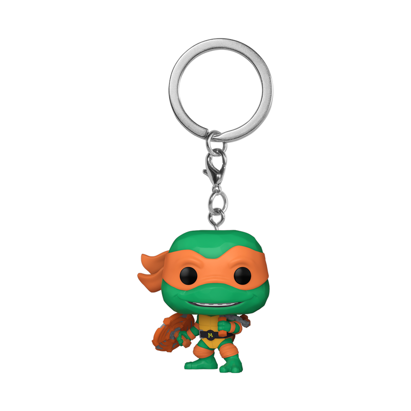 pop keychain michelangelo mutant mayhem