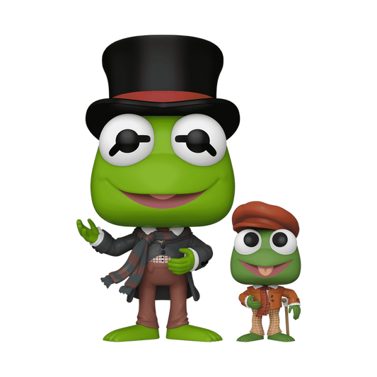 Noël chez les Muppets POP Disney N° 1457 Kermit avec Tiny Tim The Muppet Christmas Carol