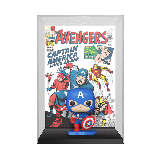 Pop! Comic Covers Captain America Avengers #4 (1963)