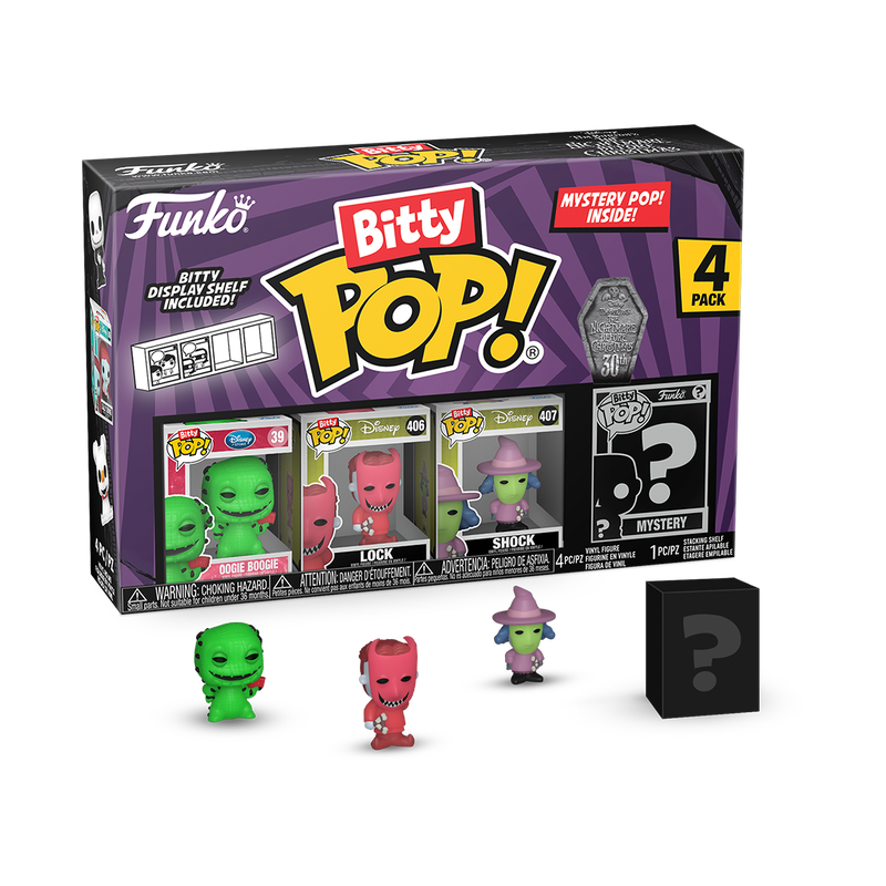 bitty pop the nightmare before christmas 4 pack series 1