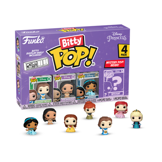 Bitty Pop! Disney Princess 4-Pack Series 2