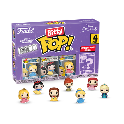 Bitty Pop! Disney Princess 4-Pack Series 3