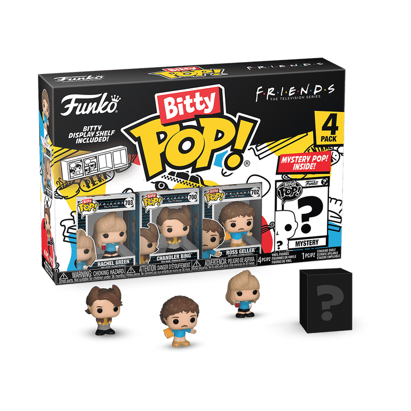 Bitty Pop! Venner 4-pak serie 1