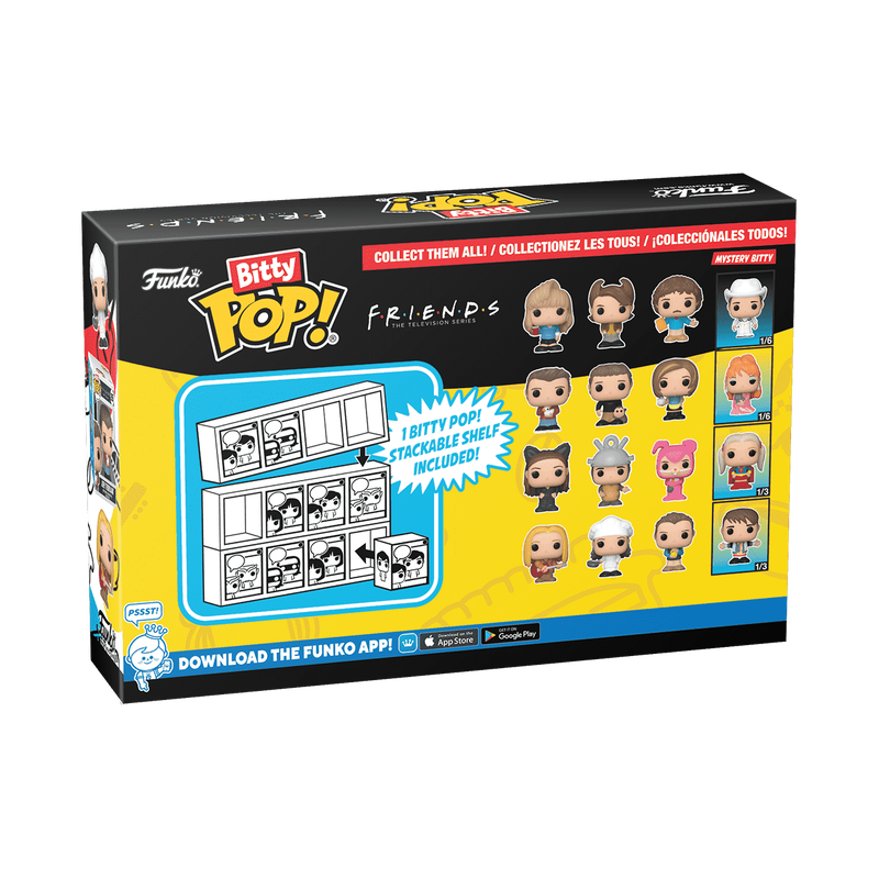 Bitty Pop! Venner 4-pak serie 2 
