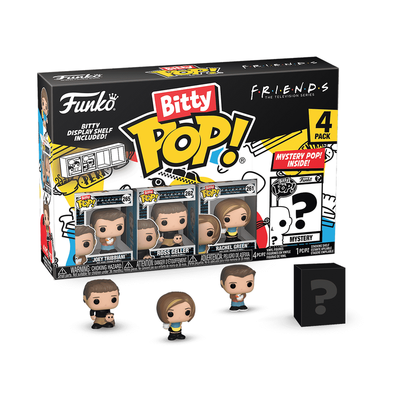 Bitty Pop! Venner 4-pak serie 2 