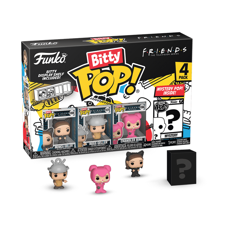 Bitty Pop! Venner 4-pak serie 3 