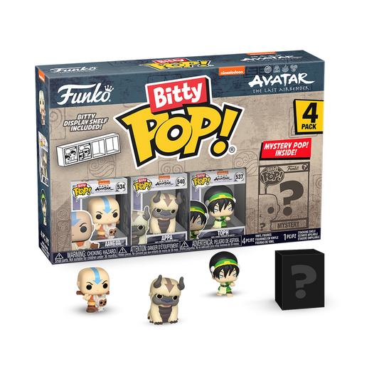 Bitty Pop! Avatar le dernier maître de l´air 4-Pack Series 1