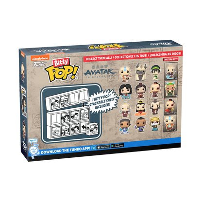 Bitty Pop! Avatar le dernier maître de l´air 4-Pack Series 3