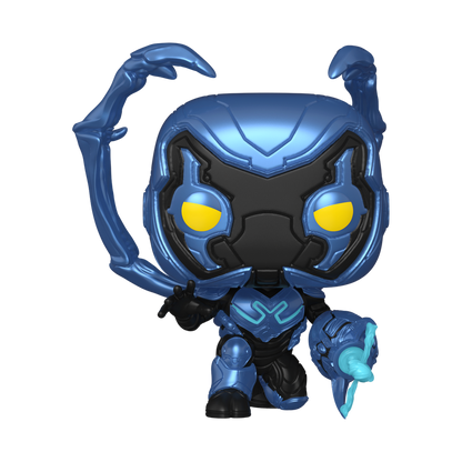 Blue Beetle Crouching Glow