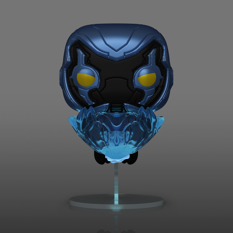 Blue Beetle Flying Glow