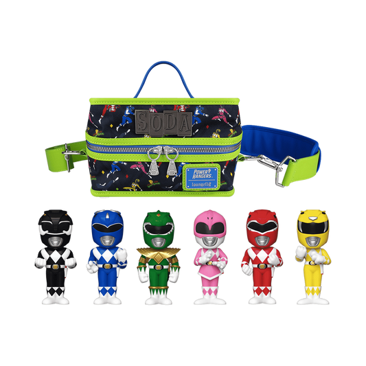 Vinyl SODA Mighty Morphin Power Rangers 6-PACK