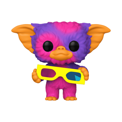 Gizmo avec Lunettes 3D (Black Light)