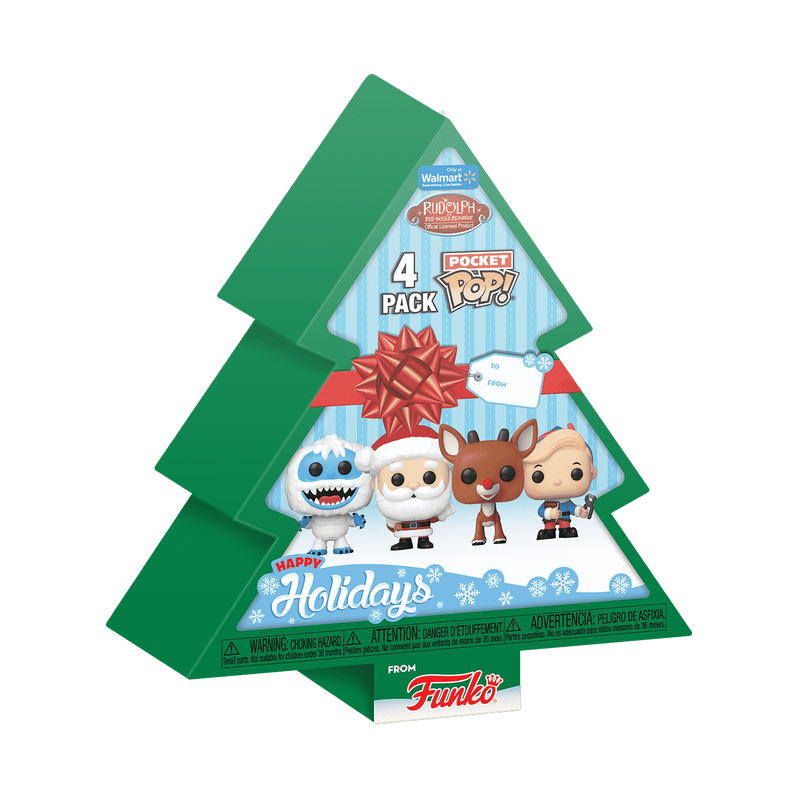 Rudolph - Pocket Pop! 4pack