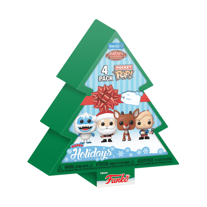 Rudolph - Pocket Pop! 4pack