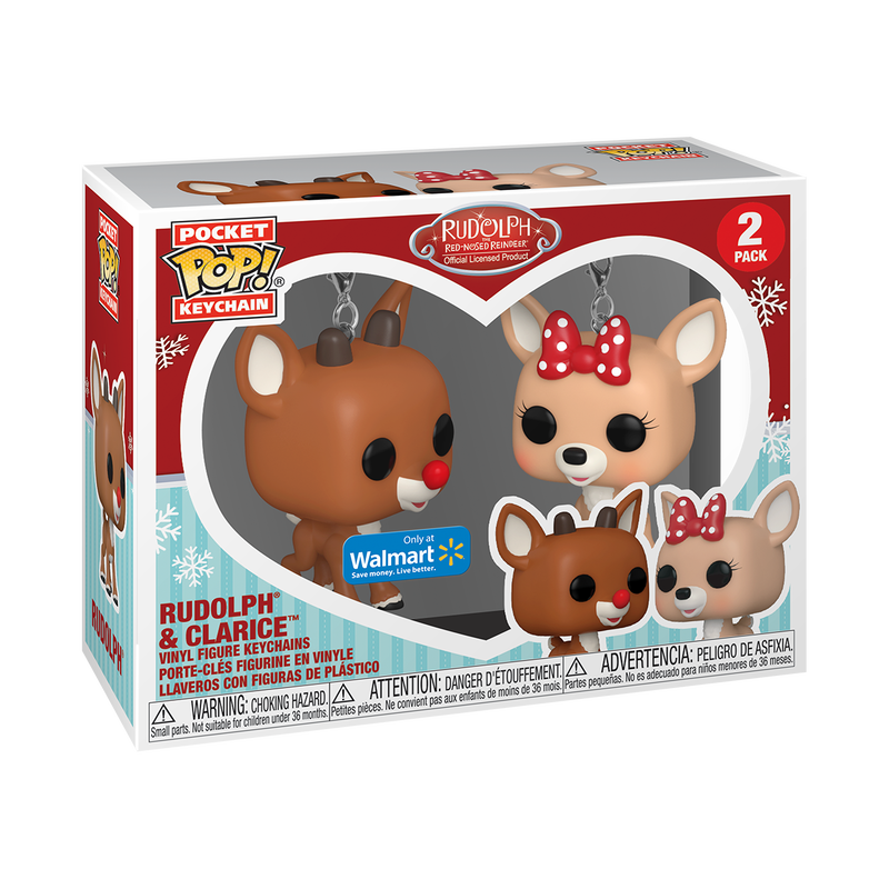 Ключодържател Pop! Rudolphe &amp; Clarice (SE) 