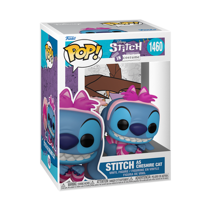 Stitch en Chat du Cheshire