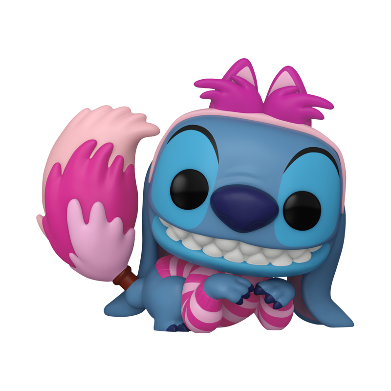 Stitch en Chat du Cheshire