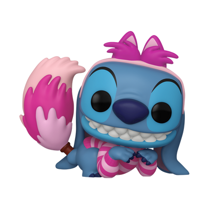 Stitch en Chat du Cheshire