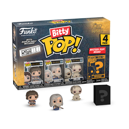 Bitty Pop! Le Seigneur des Anneaux 4-Pack Series 1