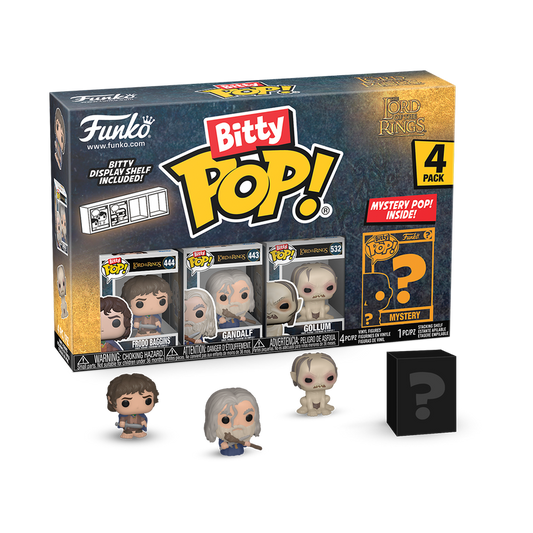 Bitty Pop! Le Seigneur des Anneaux 4-Pack Series 1