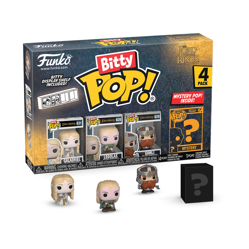 Bitty Pop! Il Signore degli Anelli - Confezione da 4 - Serie 2
