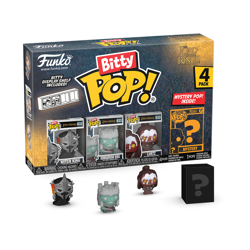 Bitty Pop! Sõrmuste Isanda 4-pakk 4. seeria 