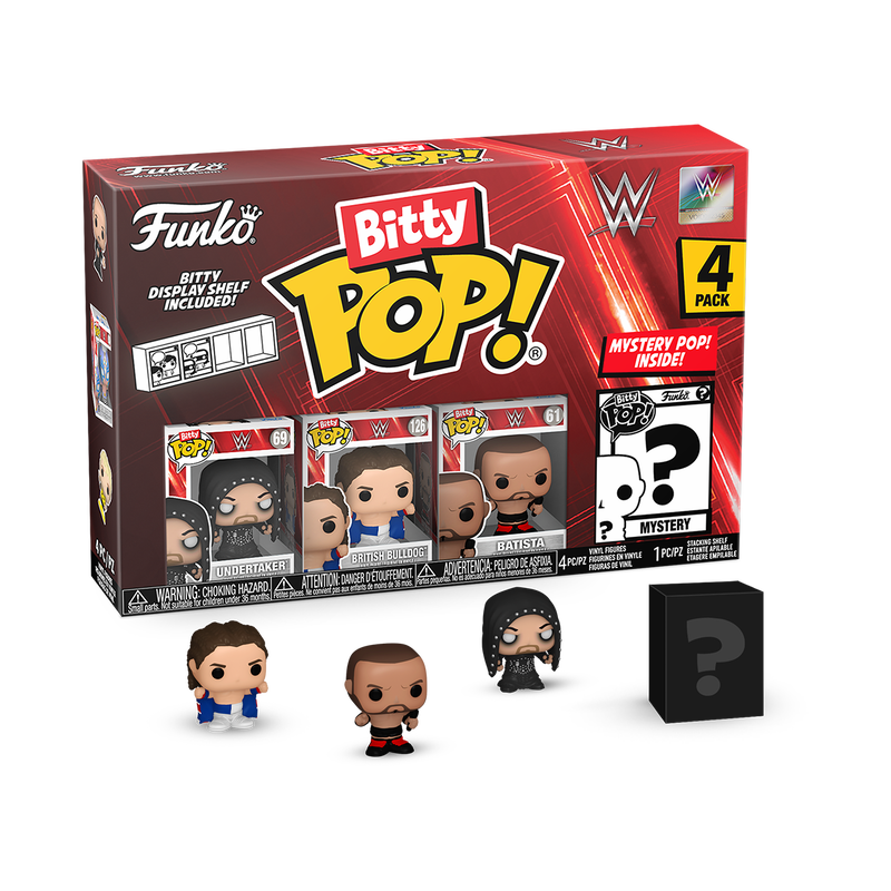 Bitty Pop! WWE:n 4-pakkaus, kausi 4