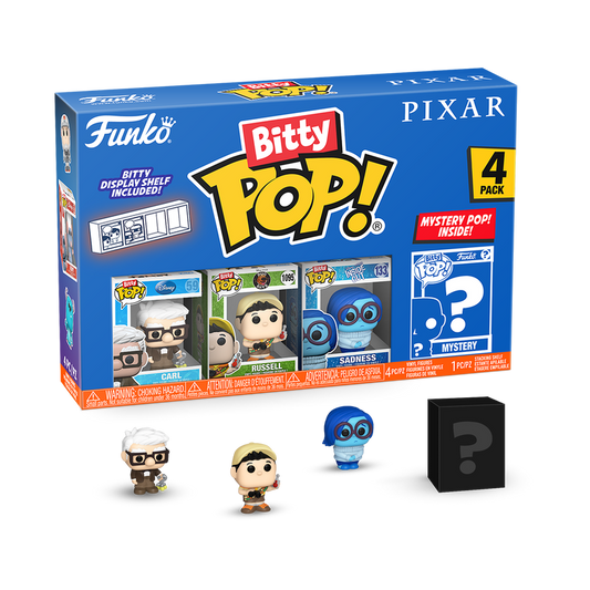 Bitty Pop! Pixar 4-Pack Series 3