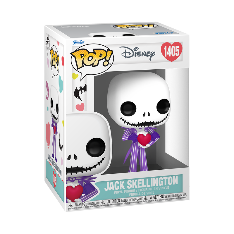 Jack Skellington s valentýnským srdcem