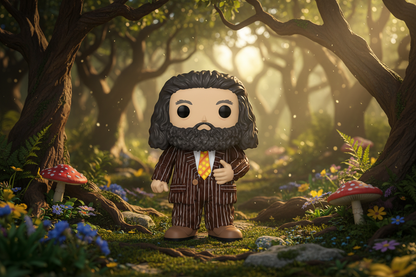 Pop! Super Rubeus Hagrid med dyrehud-outfit 