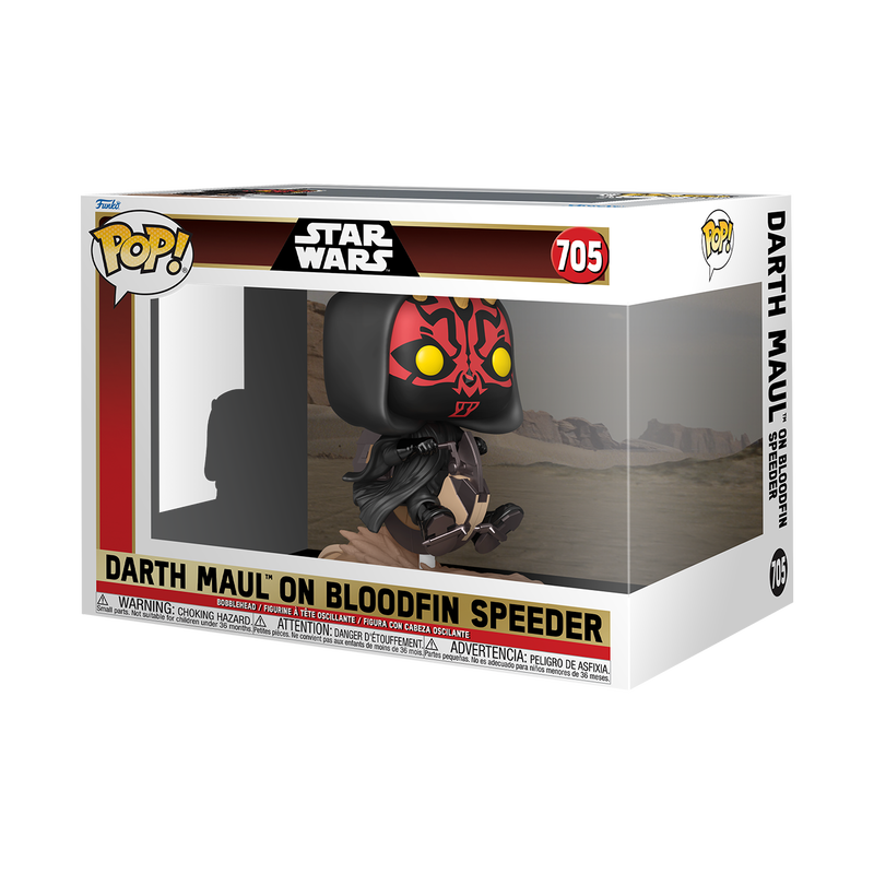Darth Maul su Bloodfin - Pop! Rides Deluxe