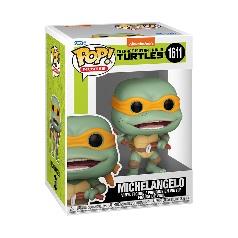 Pop! Michelangelo makkaran nunchucksin kanssa 