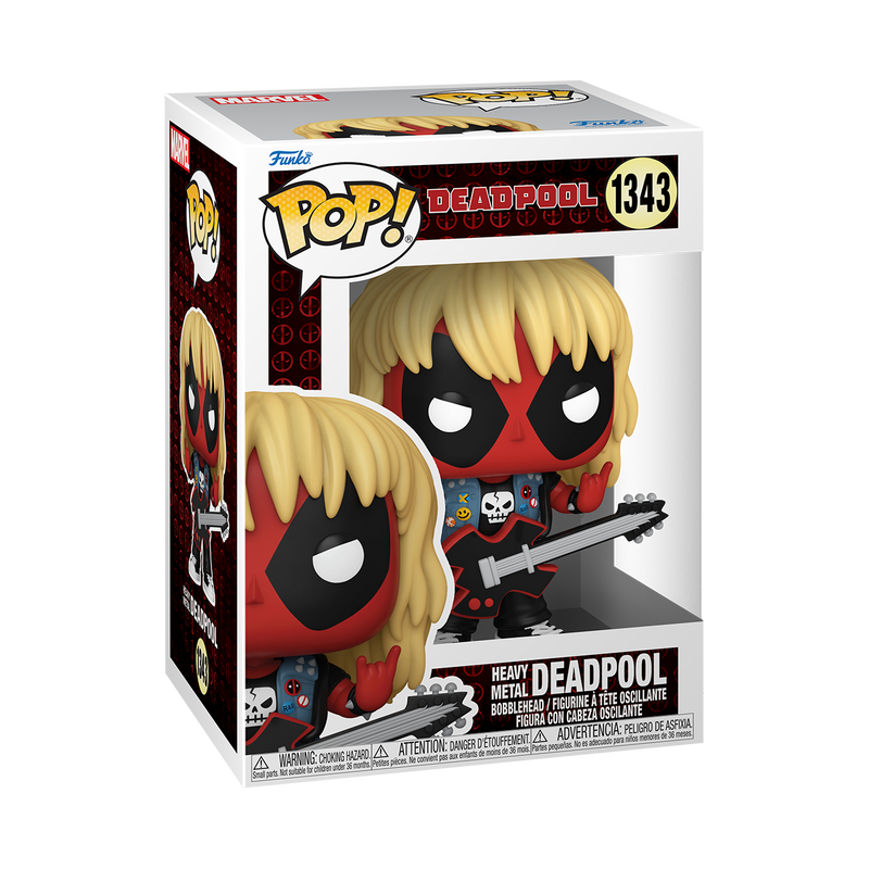 Pop! Deadpoolin heavy metal