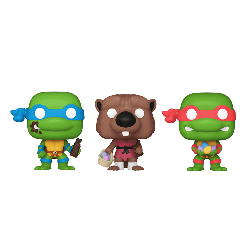 Pocket Pop! Pääsiäisen Teini-ikäiset mutanttininjakilpikonnat 3-pakkaus 