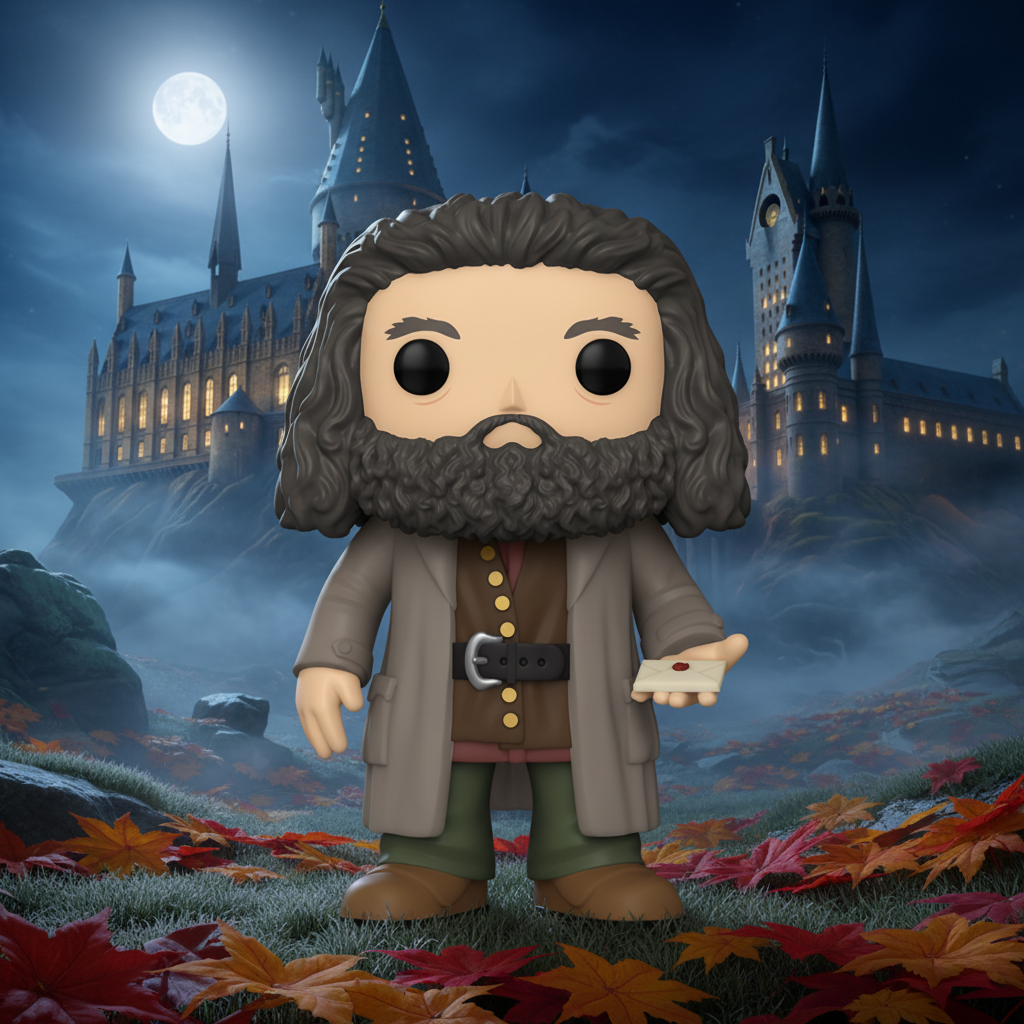 Rubeus Hagrid kirjaga 