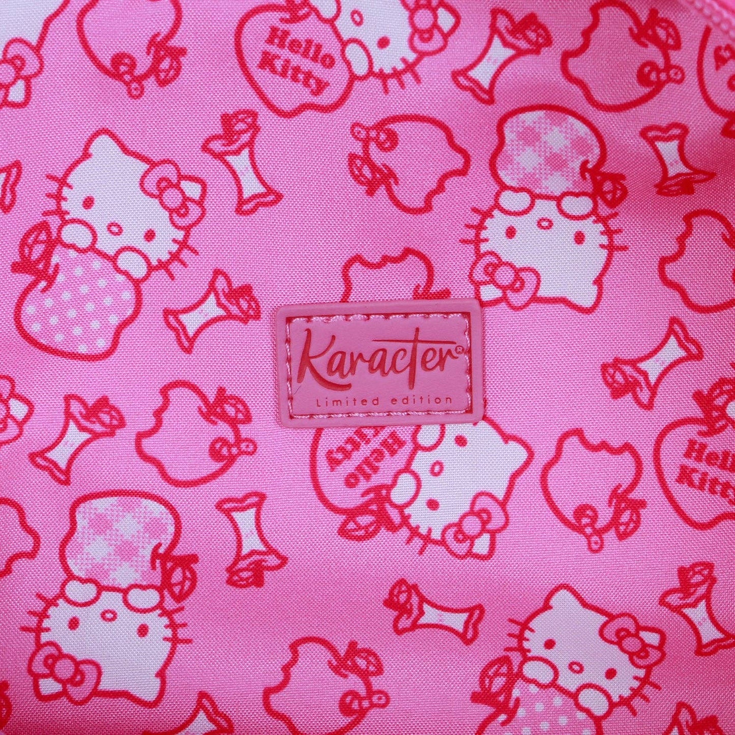 Hello Kitty Plüsch-Schultertasche – Erdbeere
