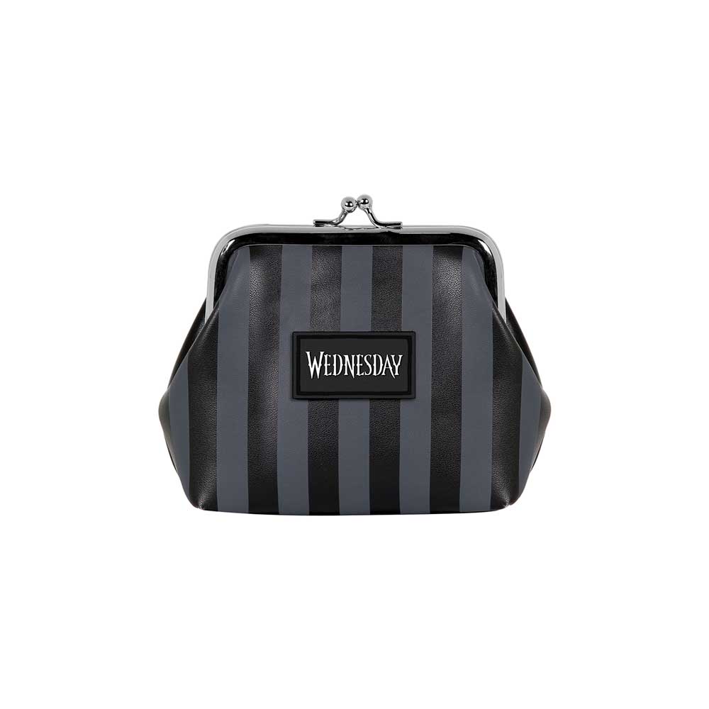 Wednesday Original Retro Maxi Wallet, Schwarz