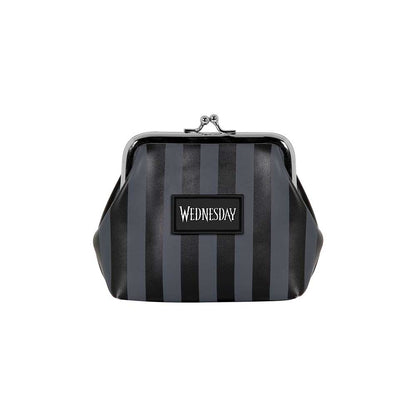Wednesday Original Retro Maxi Wallet, Schwarz