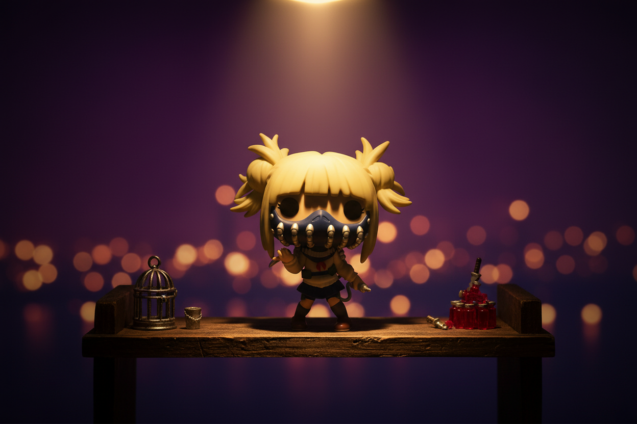 Himiko Toga maszkkal
