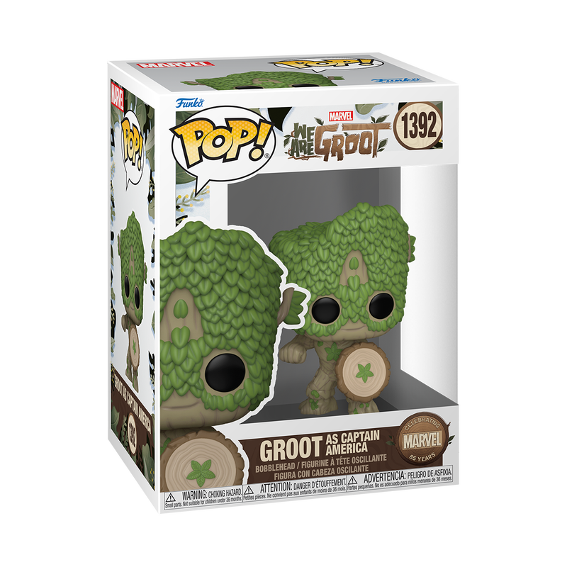Pop! Groot kaip Kapitonas Amerika