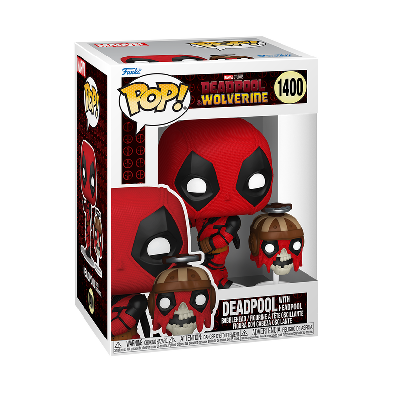 Pop! &amp; Buddy Deadpool med Headpool