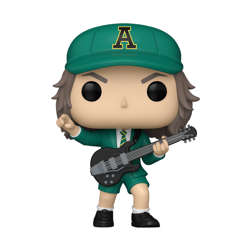 Pop! Angus Young v zeleném oblečení 