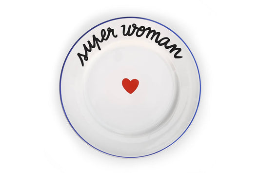 The Family's Having a Blast - Super Woman Plate