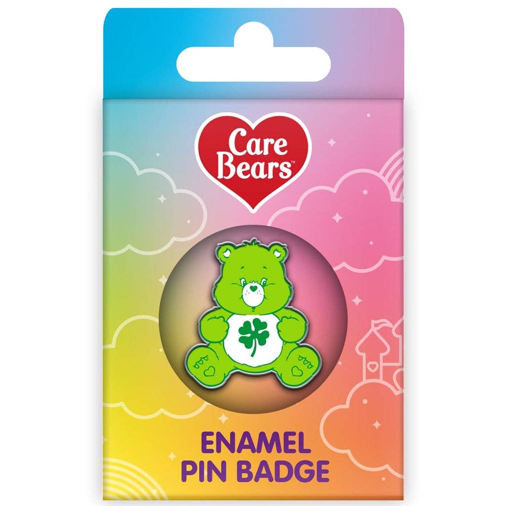 Care Bears Pin Badge - Good Luck Bear
